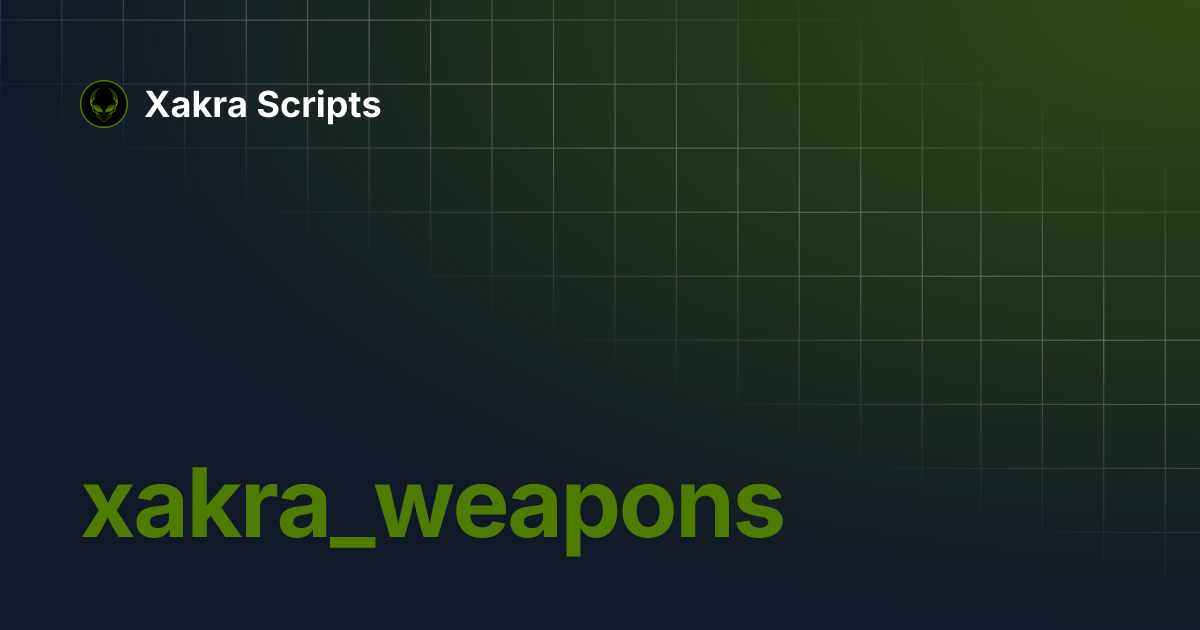 Weapon system - VORP - RedM Releases - Cfx.re Community
